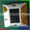 2 Sides Amber/Blue/Red/Yellow Flashing Solar Traffic Light 800mm Battery Powered Warning Signal