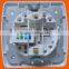 European style flush mounting telephone socket RJ11 (F3007)