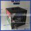 China Yageli black Cheap wholesale acrylic coin donation box