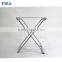 stainless steel grey powder coated hotel folding luggage rack