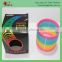 Colorful plastic slinky rainbow spring for kids