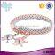 Fashion Jewelry Wholesale 2 Pieces Set Gold White Gold Covering Turtle Bracelet