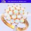 NEW Halo Set Zirconia White Fire Opal Gemstone Ring 925 Silver Silver Opal Ring With Opal Stone