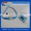 China supplier Promotion high secure custom fabric wristband