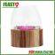 2015 NEW Design Candle Jar With Wooden Stand HOT Selling Wooden Candle Holder
