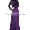 New Style Elegant Lace Abaya Muslim Dress For Women