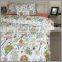 Fashion naturl reactive printed bedding sets /flower printed duvet cover and pillow covers