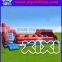 Giant military color boot camp inflatable obstacle course for sale