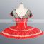 AP088 red Professional tutu dance classic girls ballet costume