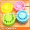 China factory wholesale good quality silicone plastic travel fold cup