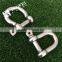 Stainless Steel Bow Type Shackle With Round Pin