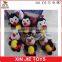 customize plush keychain toy cute bee soft keychain toy nice design plush bee keychain
