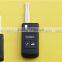 2 buttons remote flip folding key fob case for Chevrolet Lova