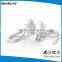 HLT micro usb smile face light led battery charger wall charger