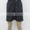 Men's grid woven shorts