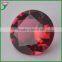 wholesale price 10mm round cut amaranth purple glass semi precious stone