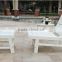 Luxury Adjustable Pool Loungers Patio WPC Sofa Chair Chaise Lounge Set for Outdoor