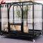 Pet Product Square Tube Dog Cage With Wheels