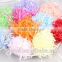 Various colors paper raffia ribbon shred for decoration gift basket pack