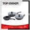Aluminium forged marble coated kitchen cookware set