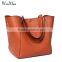 Soft Casual Women Handbags Ladies Genuine Leather Wholesale Tote Bags