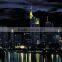Modern City wall art canvas prints with LED lights