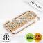 Ladies Automatic Auto Lock Belt Buckle With Rhinestone Brightness G1-80002