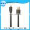 MFi certified c48 connector colorful PVC Molding Flat wire usb charger cable