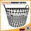 Dot Design Polyester Laundry Basket