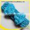 bowknot wide polyester crochet baby headband