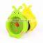 factory wholesale mini silicone seven siphon worm alarm clock time clock