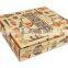 takeout kraft paper pizza box