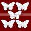 2015 hot sale acrylic butterfly shaped mirrors