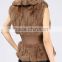 2015 New fashion rabbit fur coat with high quailty for women in winter