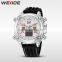 Fashion watch men 2016 japan movt quartz watch stainless steel back silicone strap watch