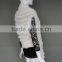 Rabbit Fur Knit Cardigan/women White Fur Vest/rabbit Fur Knitted Vest