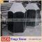 G684 Black Basalt Columns,black granite pillar