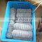 Kitchen pot and pan galvanized mesh scrubber in net bag