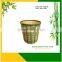 High Quality Colorful Bamboo Basket For Kitchen Storage