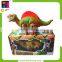 Plastic 9 Inch Standing Realistic Dinosaur