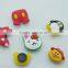 factory direct offer engraved stripe rubber pencil eraser topper