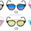 Wholesale top quality new fashion cool funny UV400 plastic children/child/baby/kids sunglasses eyeglasses eyewear