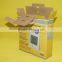 cheap cardboard folding box for electronic clock packing