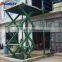 Hydraulic electric warehouse cargo scissor lift