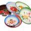 Home use fruit and candy storage enamel flower plate