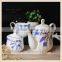 crinkle flower coffee set in European Coffee Cup Set style