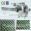 PLC sandwich paper horizontal flow packaging machine