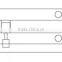 1 inch Width Brass Barrel Bolt