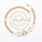 Cheap Fashion Golden Women Flower Buckle Waist Chains for Ladies