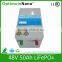 Rechargeable patent-pack 48v 50ah lifepo4 mower battery